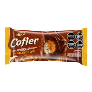 Helado Cofler Americana y Dulce de Leche Cono 110 gr