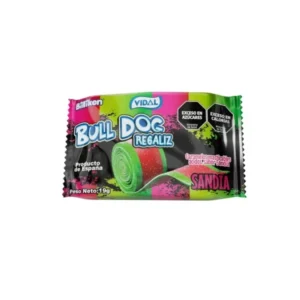 Caramelo Bull Dog Regaliz Sandia 19 gr