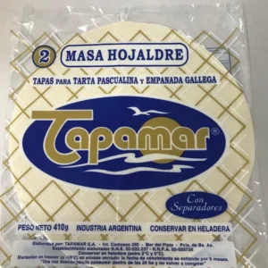 Tapa de Pascualina Tapamar Hojaldre