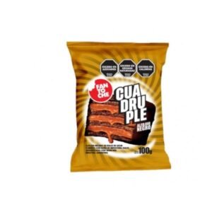 Alfajor Fantoche Cuádruple Negro 100 gr