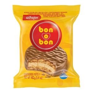 Alfajor Bon o Bon Negro Simple x40g