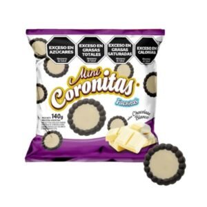 Galletitas Coronitas Chocolate Blanco 140 Gr