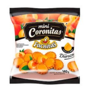 Galletitas Mini Coronitas Durazno 140g