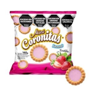 Galletitas Coronitas Frutilla 140 Gr