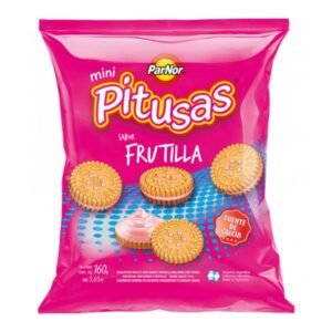 Galletitas Pitusas Frutilla 160 Gr
