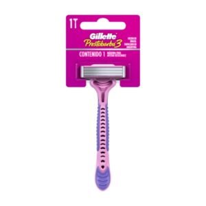 Maquina Prestobarba Rosa x 3 hojas