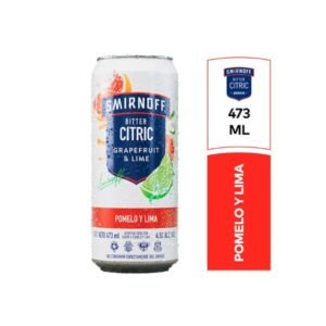 Aperitivo Smirnoff Bitter Pomelo y Lima 473 ml