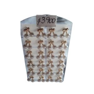 Aros Bolas de Navidad por Par