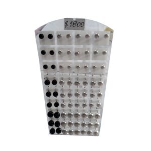 Aros Redondos Negros y Blancos