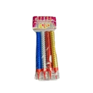 Bengalas Holograficas de Cumpleaños c/u UNIDAD