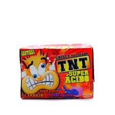 Chicles TNT Super Acidos