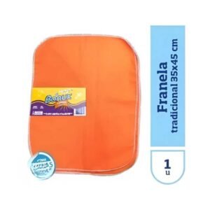 Franela Bonux Tradicional 35 x 45 cm