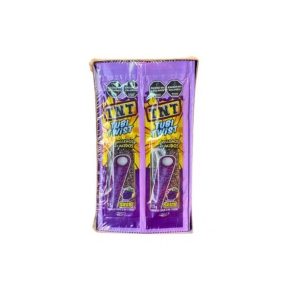 Regaliz Tubitwist TNT 15 Gr Uva