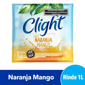 Clight Jugo en Sobre Naranja Mango
