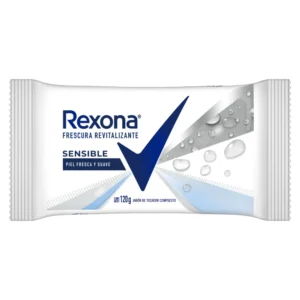 Jabón Rexona Sensible Fresh Blanco 120 Gr