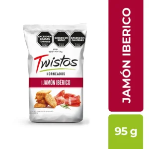 Mini Tostaditas Twistos Horneados Jamon Iberico 95 Gr