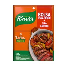 Knorr Bolsa para Horno tipo Criollo 21 Gr