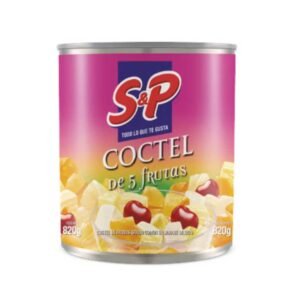 Coctel S y P 5 Frutas 820 Gr