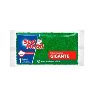 Esponja Sed Metal Fibra Gigante