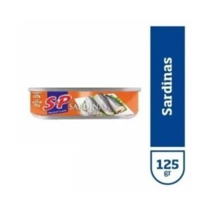 Sardinas Anchoas SyP 125 Gr