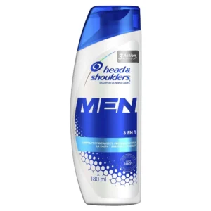 Shampoo Head & Shoulders 3 en 1 180 ml