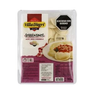 Sorrentinos Villa D'Agri Ricota Jamón Muzzarella 500 Gr