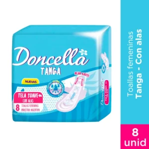 Toallitas Doncella Tanga 8 unidades