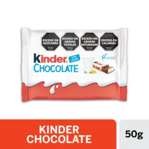 Chocolate Kinder con Leche 4 unidades 50 Gr