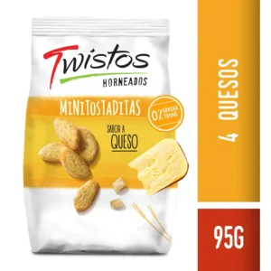 Tostaditas Twistos Queso 95/100 Gr
