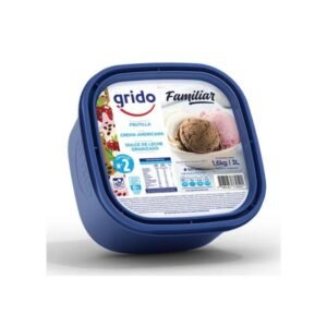 Helado Grido Familiar Frutilla Americana Dulce de Leche Granizado 3 Litros N° 2