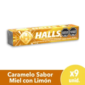 Pastillas Halls Miel y Limon