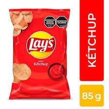 Papas Lays sabor Kétchup 85 Gr
