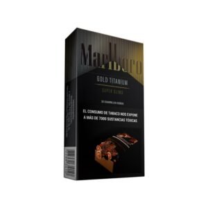 Cigarrillos Marlboro Titanium Gold 20