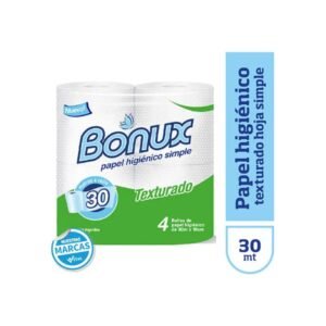 Papel Higiénico Bonux Texturado 4x30