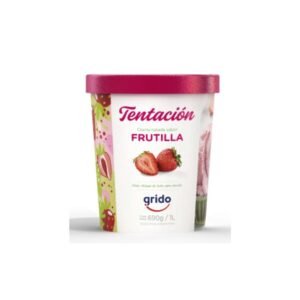Grido Tentación Frutilla 1 Litro