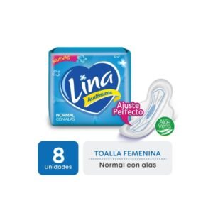 Toallitas Lina Norm Blockgel c/Alas x8