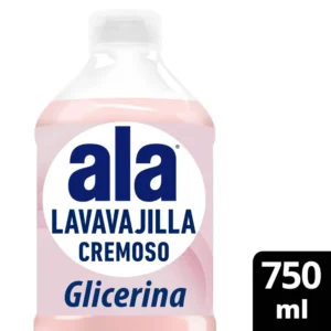 Detergente Ala Cremoso Gliserina Rosa 750ml