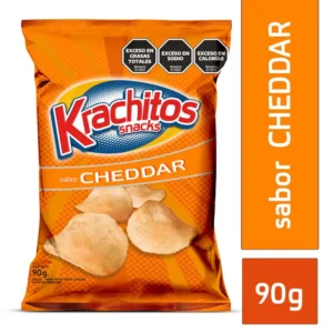 Krachitos Papas Cheddar 90 Gr