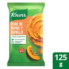 Pure de Papas y Zapallo Knorr 125 Gr