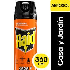 Raid Casa y Jardín Naranja Aerosol 360 ml