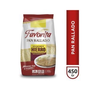 Pan Rallado Favorita c/Hierro 450 Gr