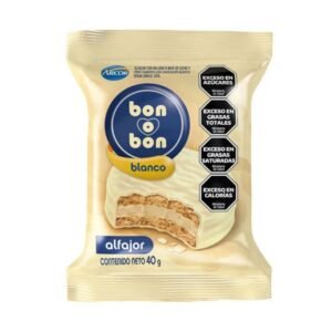 Alfajor Blanco Bon o Bon 60 Gr