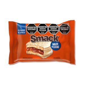 Alfajor Smack Blanco Dulce de Leche 60 Gr