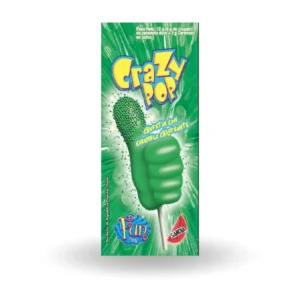 Chupetín Crazy Pop Verde Sandia 12 Gr