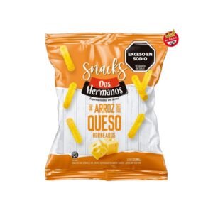 Dos Hermanos Snack Arroz Palitos de Queso 80 Gr