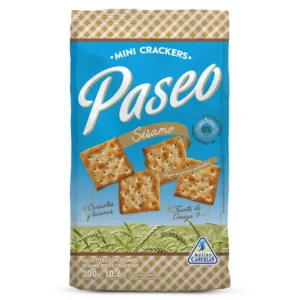 Galletitas Paseo Crackers Sesamo 300 Gr