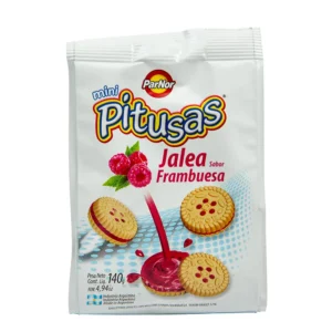 Galletitas Pitusas Frambuesa Jalea 140 Gr