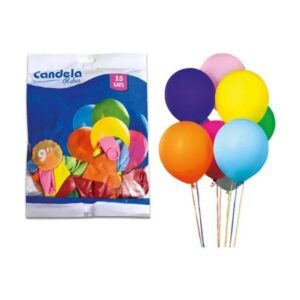 Globos Candela 9" 15 unidades