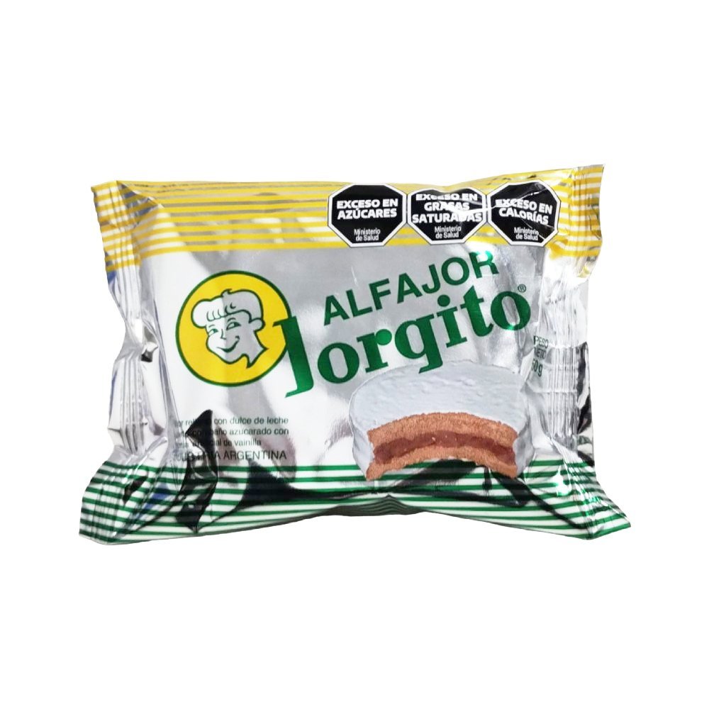 Alfajor Jorgito Dulce de Leche 50 Gr