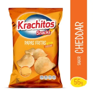 Papas Krachitos Cheddar 55 Gr